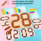 Wooden Numbers Board Subtraction Supplement Teaching Kids Early Educational Game