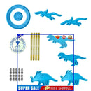 Epoxy Silicone Mold Set Dinosaur Wind Chime Mold Craft Supplies Decor (B)