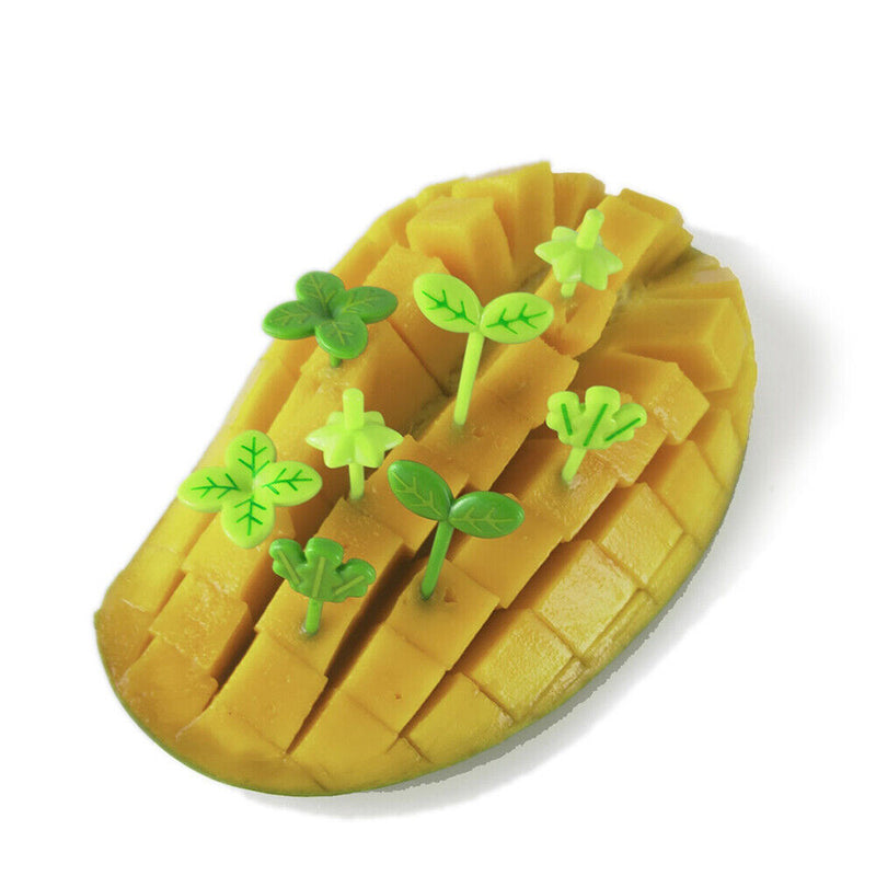 Dining Tableware Reusable Cutlery Four Leaf Clover Cake Scraper Fruit Fork Bud