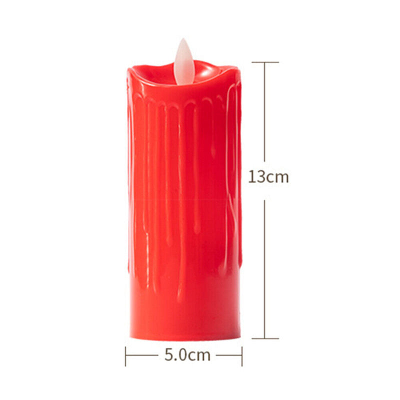 Flameless Electeic Candles Auto Swing Candle LED Lightweights Safety Home Decors