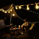 LED String Light Camping Tent Outdoor Bulb Waterproof Party Yard Decor (D) Newly