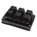 6 Keys Blacks Keypad Mini Keyboards Copy And Paste Shortcuts Custom B5I9