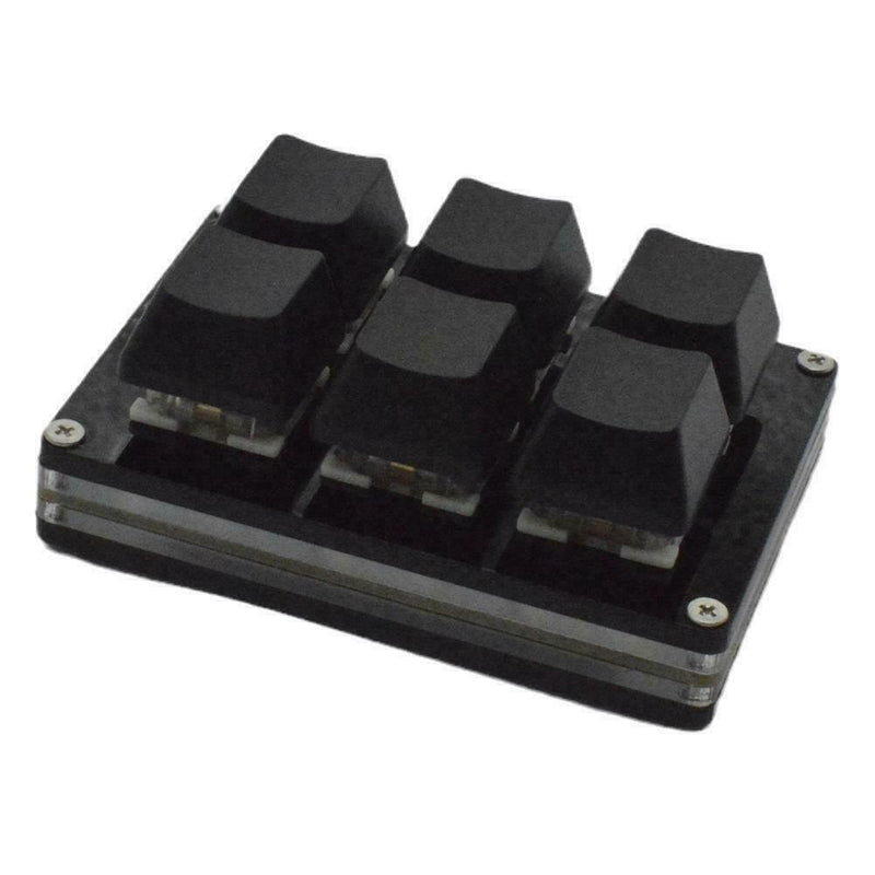 6 Keys Blacks Keypad Mini Keyboards Copy And Paste Shortcuts Custom B5I9