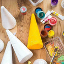 Polystyrene Styrofoam Foam Tip Cone Flat Cone Handmade DIY For Craft D2C2 U9Q7