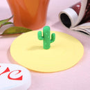 Silicone Leakproof Cup Lids Heat Resistant Reusable Sealed Cover (A)