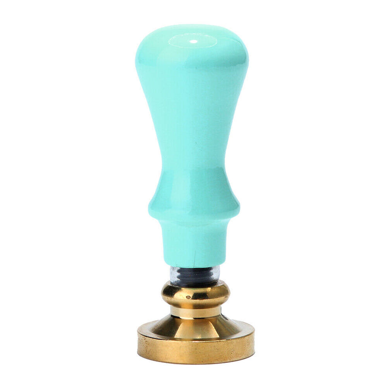 Retro Wax Sealing Stamp Wood Handle Post Seal Stamping Art Ancient Decorative