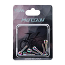 6pcs MTB Stem Bolts M5x18mm Allen Head Stem Screws w/ Washer (Multicolor)