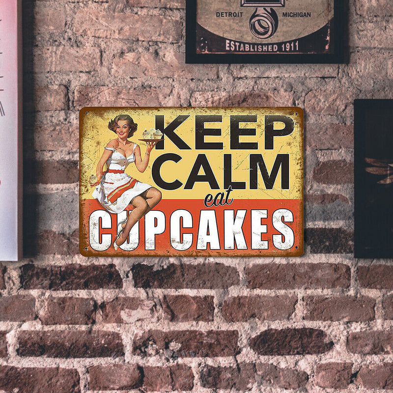 Retro Metal Tin Signs Poster Girl Plate for Bar Pub Wall Art Accessories