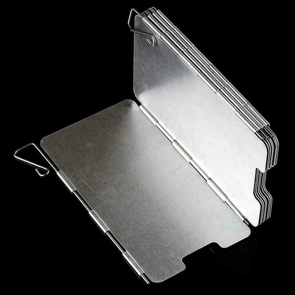 PRO,9 Plates Foldable Outdoor Camping Cooking Cooker Wind Gas Stove W3D8