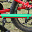 Plastic Bicycle Chain Protection Bike Frame Protector Chainstay Pad (Green)