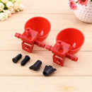 10pcs Automatic Bird Coop Feed Poultry Water Cups Chicken Fowl Drinker