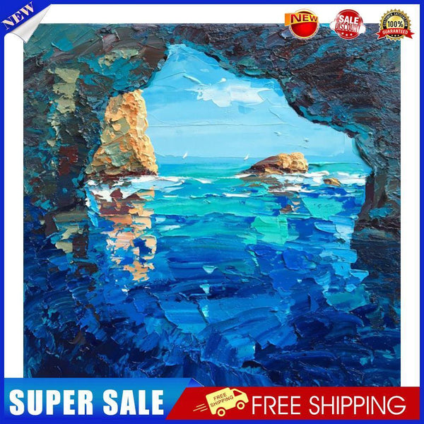 5D DIY Diamond Painting Kits Full Round Drill Oil Paint Sea Mosaic Picture