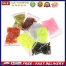 50pcs 50mm Soft Lures Artificial Loach Fishing Bait Swimbait Worm Tackle
