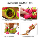 Interactive IQ Dog Cat Snuffle Mat Puzzle Seek Food Feeder Chew Educational