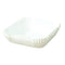 100pcs Air Fryer Liner Mat Wood Pulp Steamer Paper Oven Baking Mats (White)