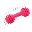Dog Toys Pet Molar Teeth Stick Bite Sound Interactive Training Ball (Red) Newly