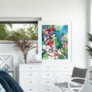 Bird on Branch Partial Oil Paint By Numbers DIY Handpainted Home Decoration Gift