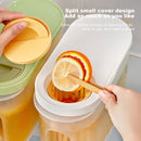 3.9 L Cold Kettle with Faucet & Filter Net Inside Drink Dispenser (Yellow) Newly