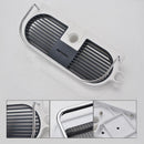 No Punching Storage Tray Shower Rack Bath Soap Holder Bathroom Pole Shelf
