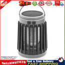 Solar Anti Insect Repeller Lamp Bug Waterproof Outdoor USB Light (Black) Newly