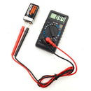 Mini DMM Digital Multi Meter OHM Test Voltmeter Ammeter with Buzzer (Blue)