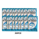 50pcs Disposable Toilet Seat Cover Safety Travel Bathroom Toilet Paper Pad Newly