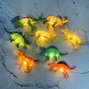 10Led Dinosaur String Lights Solar Garden 8 LED Cartoon Party Globe Bulb Lamp