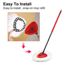 Mop Heads Replacements 1pc Floor Head Mop Refills for O-Cedar (White) Newly