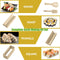 Sushi Making Kit, 10 Pieces DIY Sushi Set Plastic Sushi Maker Tool, White