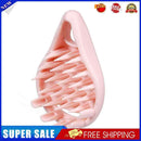 #A Silicone Hair Scalp Massager Brush Massaging Shampoo Brush Bathing Cleaner Ba