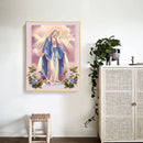 Full Cross Stitch Art Paint 11CT Stamped God Mother Embroidery Wall Ornamen