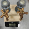 Beer Tower Dispenser Liquor Alcohol Whiskey Tap Dispenser for Bar (2 Head)