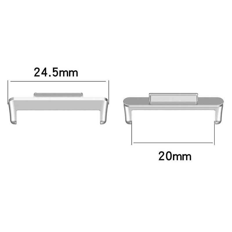#A 2pcs 24mm Watch Band Adaptor Quick Release Strap Adapter for Huawei Watch F