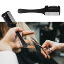Double Side Haircut Scissors Plastic Hair Comb Cutter Hairdressing Trimmer Newly