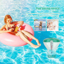 Floating Chlorine Dispenser with Thermometer Swimming Pool Floating Chemical