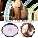77mm Vortex Special Effect Filter Photography Foreground Blur Film Props`