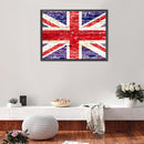 5D DIY Abstract Flag Full Round Diamond Painting Mosaic Picture Rhinestone Ar