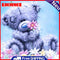 5D DIY Diamond Painting Full Round Drill Animal Bear Wall Decor Rhinestone Art