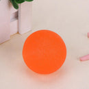 Hand Grip Muscle Power Train Jelly Fitness Finger Exerciser Ball(Orange)