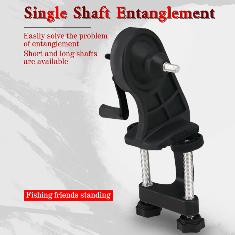 Portable Fishing Wire Spool Winder Lightweight Fishing Line Spinning Reel Newly