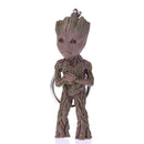 RuiDay Guardians of Galaxy Cartoon Tree Man Keychain Car Hanging Pendant Decor