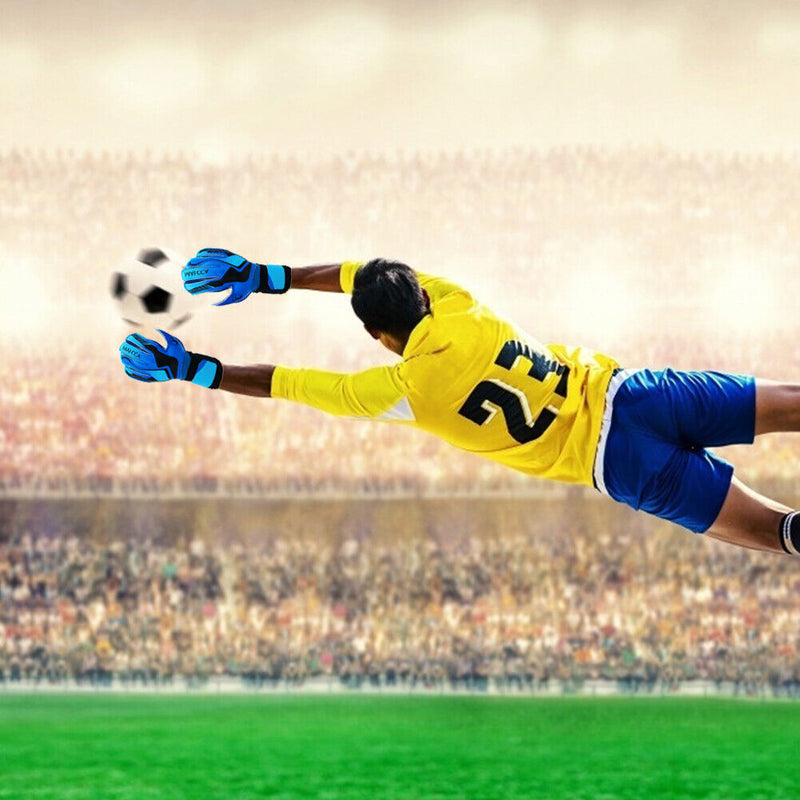 Latex Match Football Goalkeeper Gloves Wear Resistant Training Kid Goalie Gloves