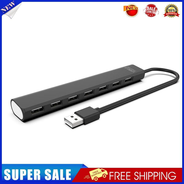USB 2.0 HUB Dock Adapter Multi USB Splitter 5Gbps 7 Ports USB Expander