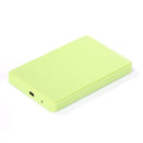 2.5 inch USB2.0 SATA HDD Hard Disk Drive External Portable SSD Case (Green)