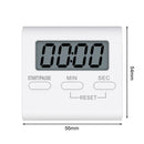 Magnetic Digital Kitchen Timer Alarm Clock Minute Countdown LCD for Cooking