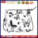 Retro Women Butterfly Plaid Pattern Shoulder Messenger Bag Ladies Small Handbags
