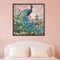 DIY Peacock Part Drill Diamond Painting Kit Handmade Rhinestone Beaded Picture