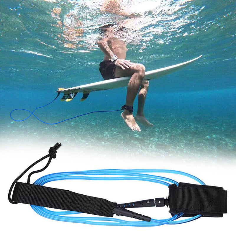 Straight Surfboard Leash Super Strong Webbing Paddle Board Leash Surf Leg R