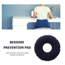 Inflatable Round Seat Cushion Massage Medical Hemorrhoid Pad (Dark Blue) Newly