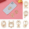 Diamond Luxury Letter Phone Stand Finger Ring Holder Car Bracket 360 Rotation